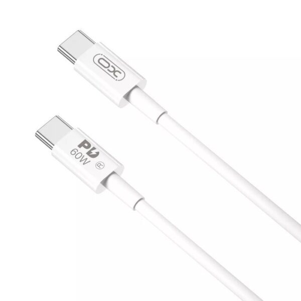 XO NB-Q190B Type-c to Type-c   60W 2M White