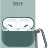 XO Apple AirPods Pro silicon case (with hanger) Green