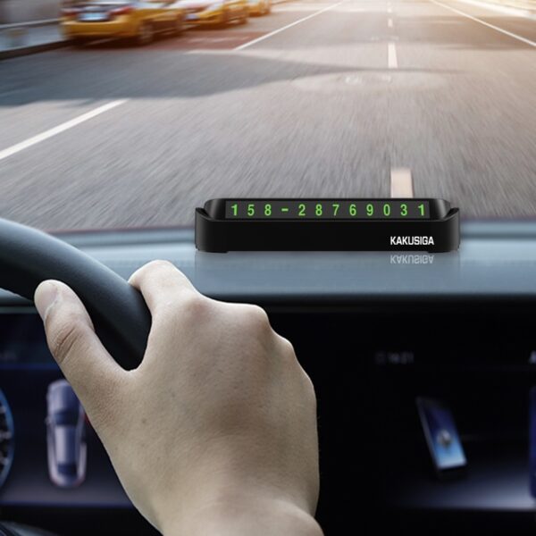 Kakusiga KSC-264 JINGQIAO car number display Black
