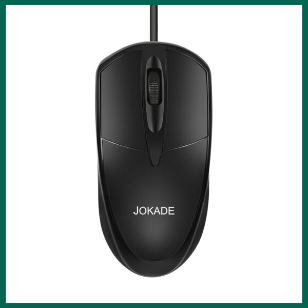 JOKADE JF001 RUYING three-button photoelectric mouse Black
