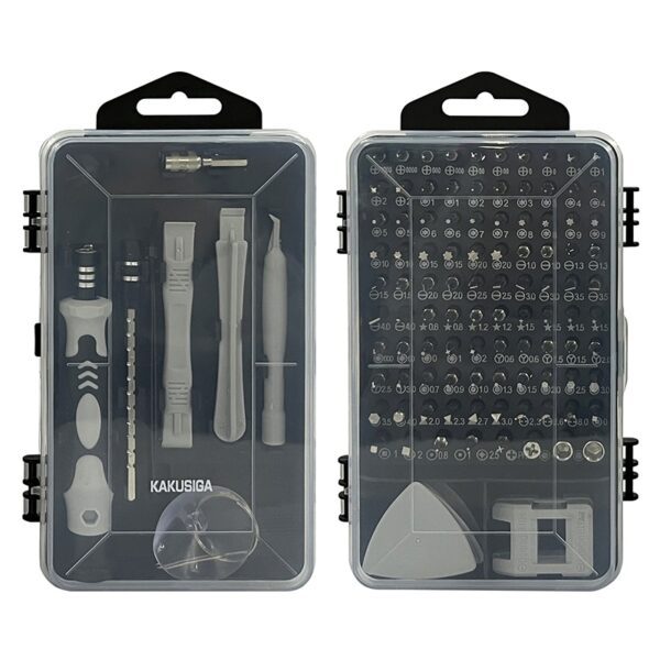 Kakusiga KSC-1491 GONGZHUANG 114-in-1 screwdriver set Black