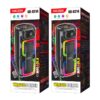 KAKUSIGA KK-8214 JIWU flame light wireless speaker Black