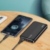 Kakusiga KSC-1098 JUNCHI Series 22.5W+PD20W Fully Compatible Power Bank-10000mAh Black