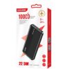 Kakusiga KSC-1098 JUNCHI Series 22.5W+PD20W Fully Compatible Power Bank-10000mAh Black