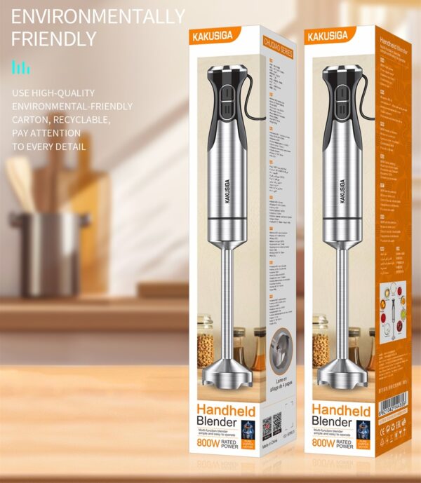 KAKUSIGA KSC-1587 CHUQIAO Series Handheld Mixer（EU） Silver