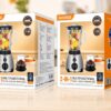 Kakusiga KSC-1707 POFENG Series 2-in-1 Multifunctional Electric Juicing Blender（EU） Silver