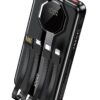 Jokade JG032 KEMAN series 22.5W+PD20W fully compatible mobile power bank with wire (10000mAh) Black