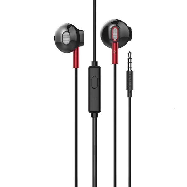 Hoco M57 Sky sound universal earphones with mic white