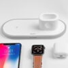 6931474706560-4 Hoco CW21 Wisdom 3-in-1 wireless charger white