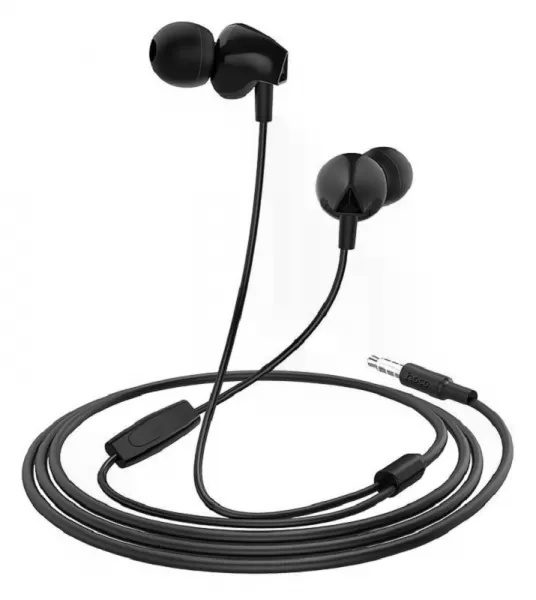 Hoco M60 Perfect sound universal earphones with mic black