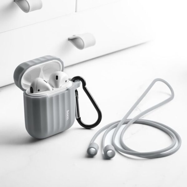 6931474709004-2 Hoco WB10 APs1/2 silicone case grey