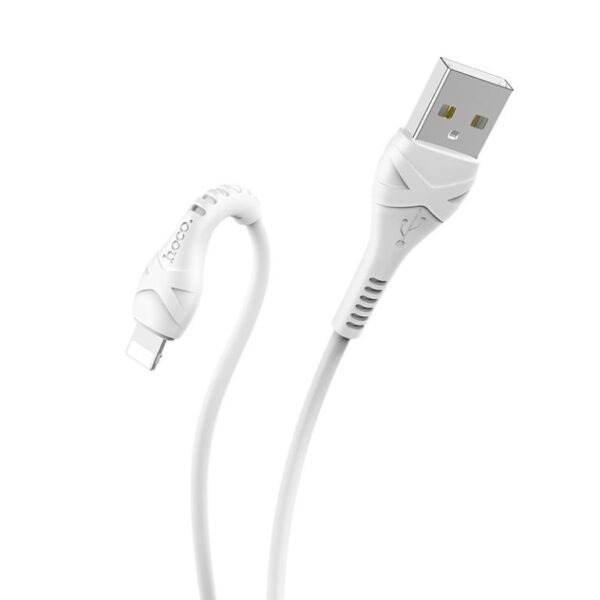 Hoco X37 Cool power charging data cable for iP white