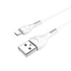 Hoco X37 Cool power charging data cable for Micro white