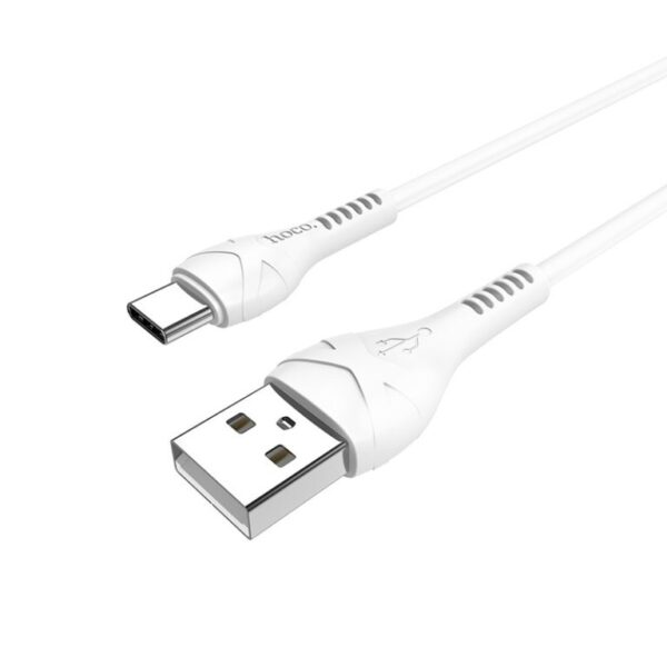 6931474710512-2 Hoco X37 Cool power charging data cable for Type-C white