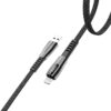 6931474711601-2 Hoco U70 Splendor charging data cable for iP dark gray