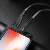 6931474711601-3 Hoco U70 Splendor charging data cable for iP dark gray