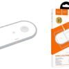 Hoco CW24 Handsome 3-in-1 wireless fast charger white