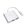 6931474725790-6 Hoco HB14 Easy use Type-C adapter(Type-C to USB3.0+HDTV+PD) silver