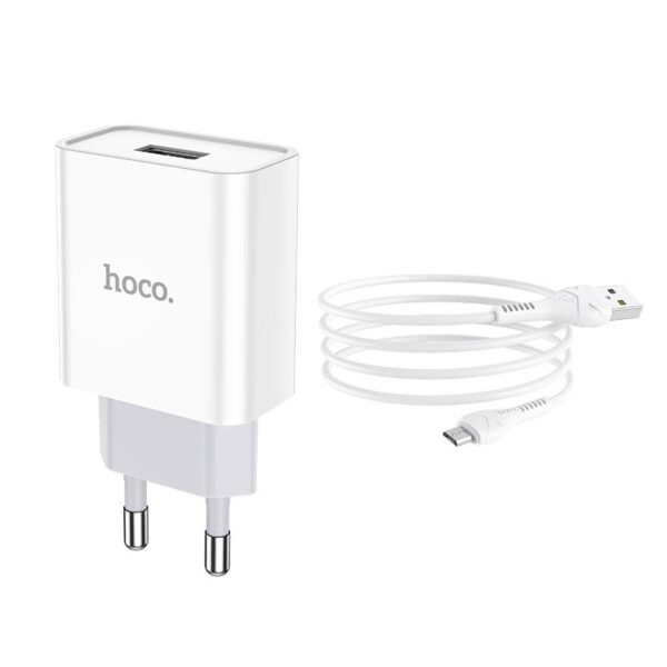 Hoco C81A Asombroso single port charger(EU) white