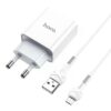 Hoco C81A Asombroso single port charger set(Micro)(EU) white