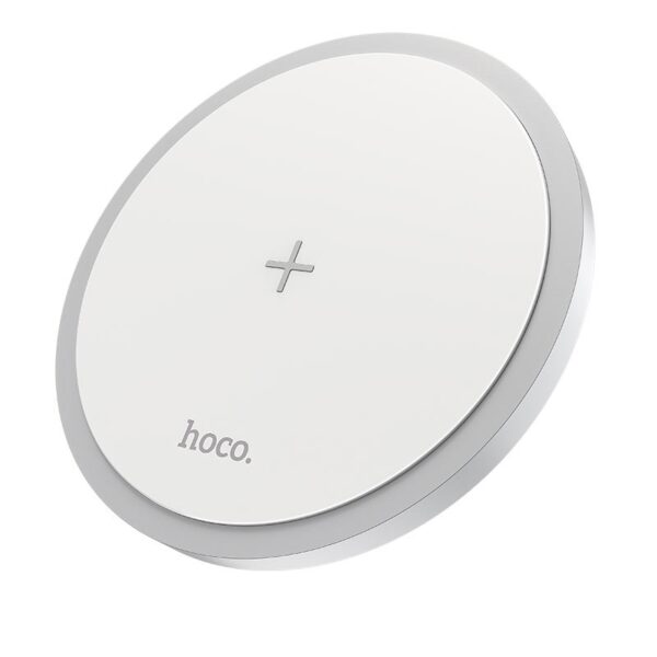 Hoco CW26 Powerful 15W wireless fast charger white