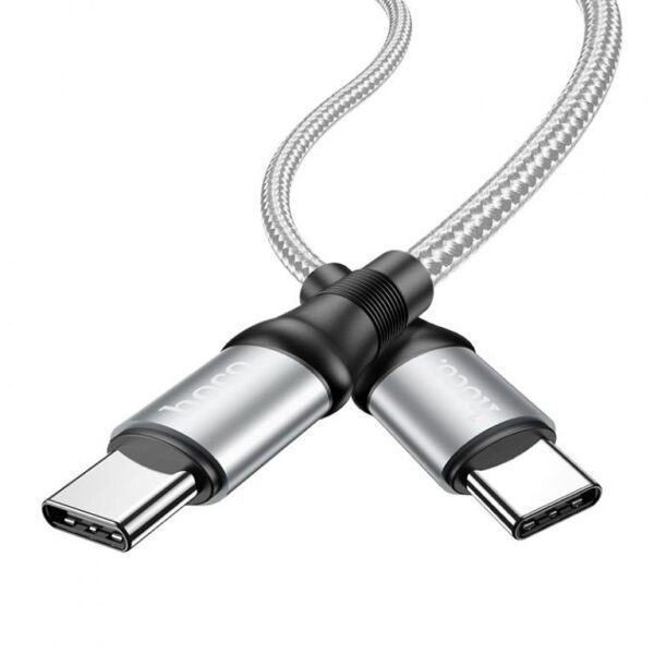 Hoco X50 Type-C to Type-C Exquisito 100W charging data cable(L=2M) black