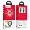 Hoco X50 Type-C to Type-C Exquisito 100W charging data cable(L=2M) black