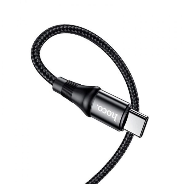 Hoco X50 Type-C to Type-C Exquisito 100W charging data cable(L=2M) black