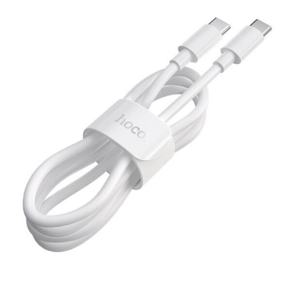 Hoco X51 High-power 100W charging data cable Type-C to Type-C(L=2M) white