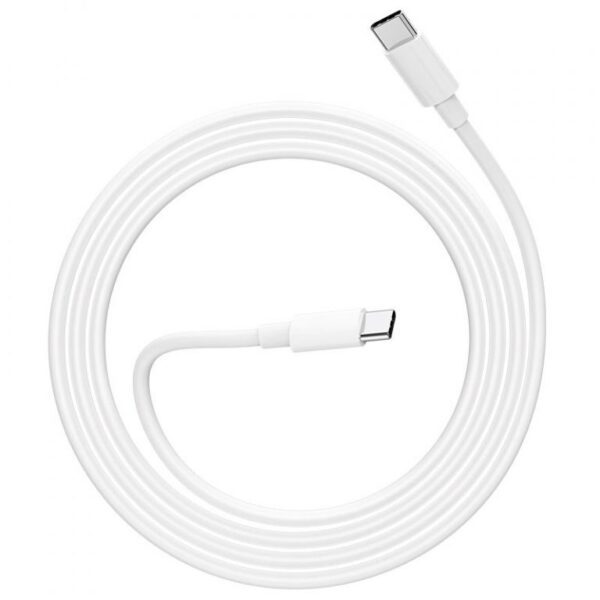 Hoco X51 High-power 100W charging data cable Type-C to Type-C(L=2M) white