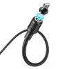 Hoco X52 Sereno magnetic charging cable for iP black