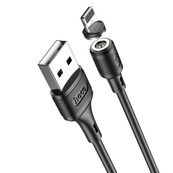 Hoco X52 Sereno magnetic charging cable for iP black