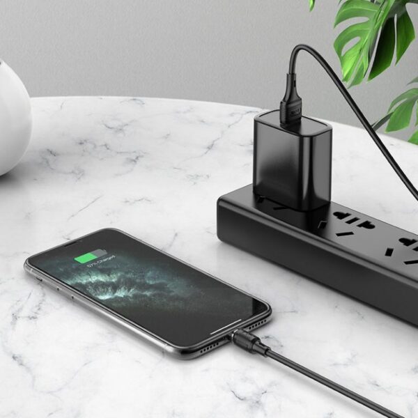 Hoco X52 Sereno magnetic charging cable for iP black