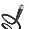 Hoco X53 Angel silicone charging data cable for iP white