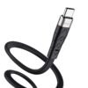 Hoco X53 Angel silicone charging data cable for Type-C black