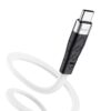 6931474738103 Hoco X53 Angel silicone charging data cable for Type-C white