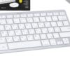Hoco DI05 BT wireless keyboard and mouse set(russian version) white