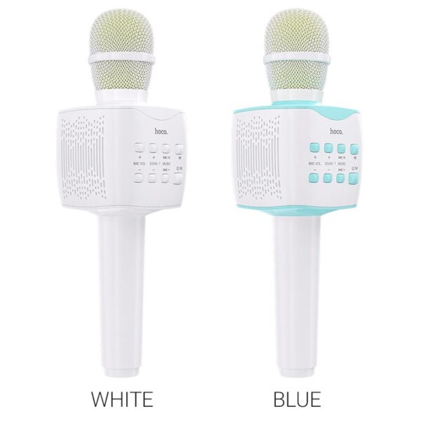 Hoco BK5 Cantando karaoke microphone white