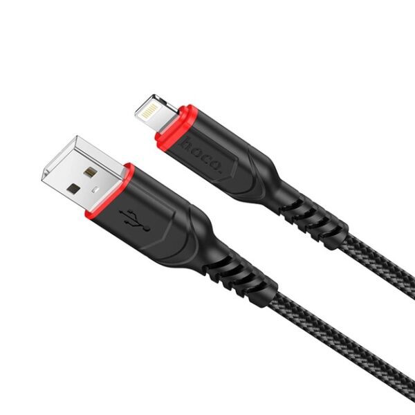Hoco X59 Victory charging data cable for iP black