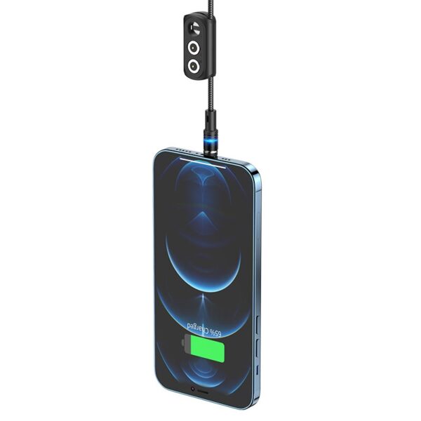 Hoco U98 3-in-1 Sunway multi-functional magnetic charging cable(Lightning/Micro/Type-C)