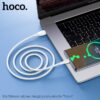 Hoco X61 Ultimate silicone charging data cable for Type-C black