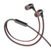 Hoco M85 Platinum sound universal earphone with mic magic black night