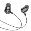 Hoco M87 String wired earphones with with microphone red flame