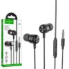 Hoco M87 String wired earphones with with microphone red flame