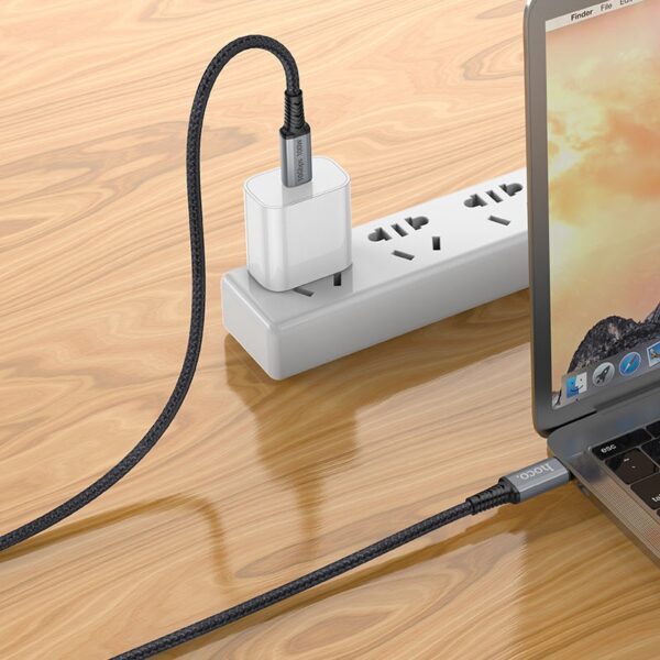 Hoco US01 USB3.1 GEN2 10Gbps 100W super-speed HD data transmission and charging cable(L=1.8m)