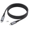 Hoco US01 USB3.1 GEN2 10Gbps 100W super-speed HD data transmission and charging cable(L=1.8m)