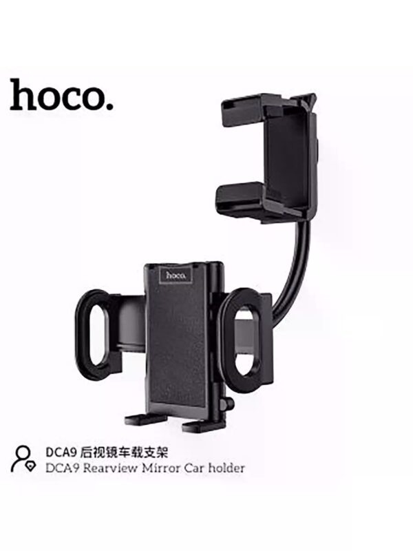 Hoco DCA9 Rearview mirror car holder black