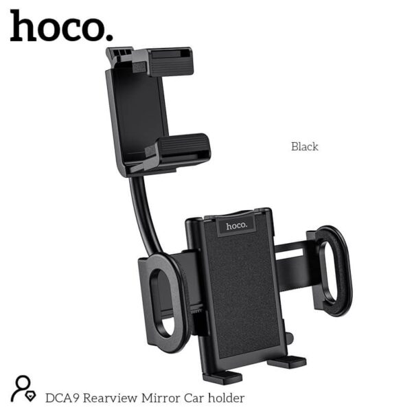 Hoco DCA9 Rearview mirror car holder black