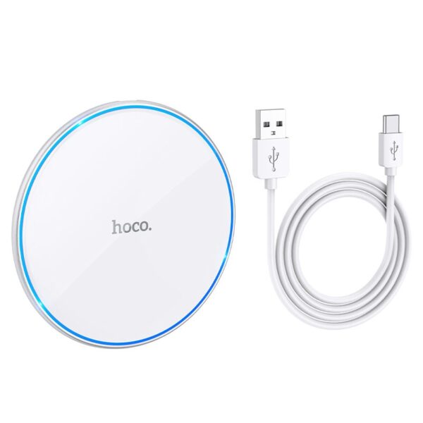 6931474755032-4 Hoco CW6 Pro Easy 15W charging wireless fast charger black
