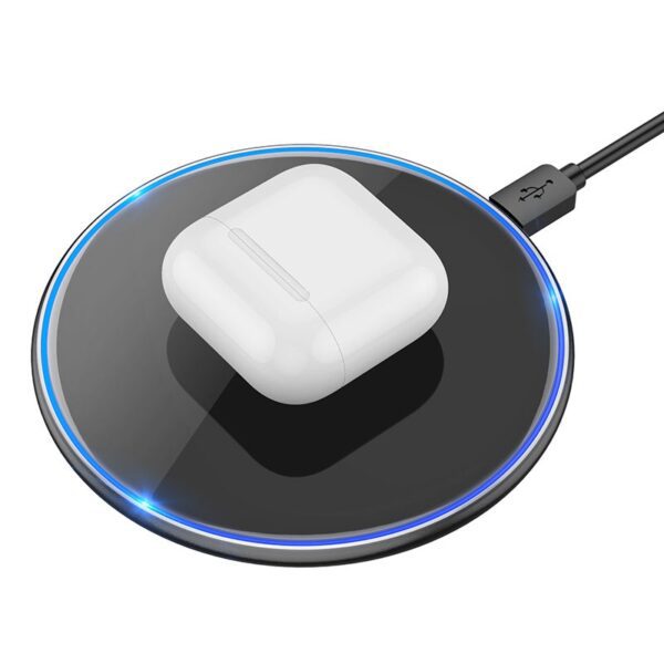 6931474755032 Hoco CW6 Pro Easy 15W charging wireless fast charger black